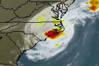 Hurrican Bonnie August 1998